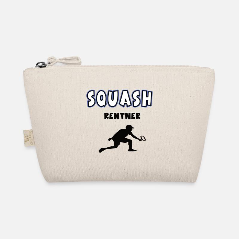 Squash Rentner Squasher Rente Ruhestand Bio-Täschchen