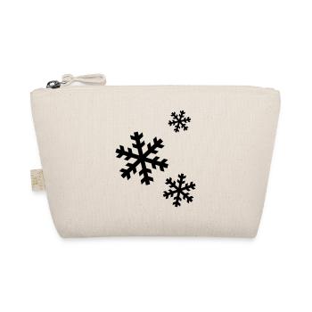schnee / snow - Bio-Täschchen - Natur - Vorne