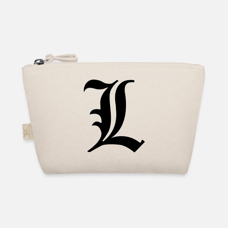 L Death Note Organic Pouch