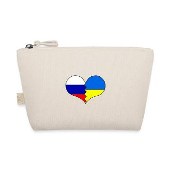 RUS+UKR - Bio-Täschchen - Natur - Vorne