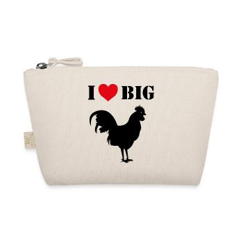 I Love big Cocks - Bio-Täschchen - Natur - Vorne