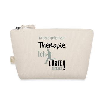 Therapie Laufen - Bio-Täschchen - Natur - Vorne