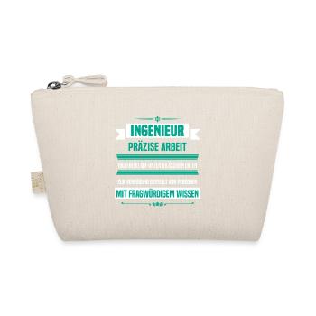 Ingenieur - Bio-Täschchen - Natur - Vorne