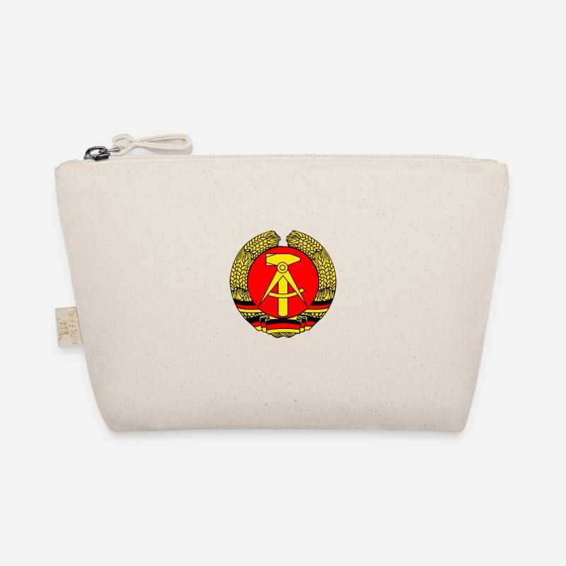 ddr Symbol former irony sed Republic Wall German Organic Pouch
