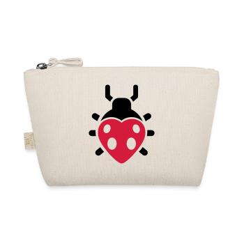 Coccinelle de coeur - Trousse biologique - nature - Devant
