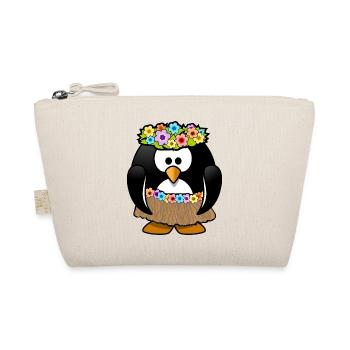 Hawaii Pinguin - Bio-Täschchen - Natur - Vorne