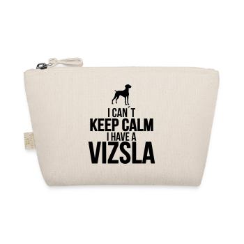 Je ne peux pas GARDER LE CALME Chien Vizsla disant chien Wilsigns - Trousse biologique - nature - Devant