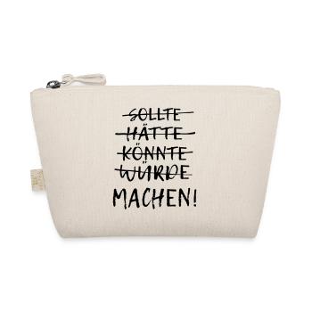 Einfach machen! - Bio-Täschchen - Natur - Vorne