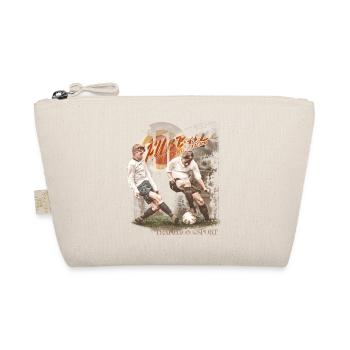 fußball sonne vintage jungs jungen boy must have - Bio-Täschchen - Natur - Vorne