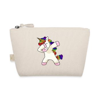 Licorne licorne tamponnant T-shirt - Trousse biologique - nature - Devant