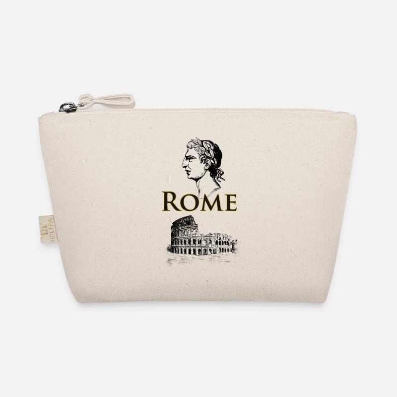 rome rom italien vintage reise trip urlaub cäsar Bio-Täschchen