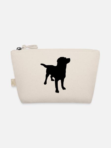 Hund Labrador - Bio-Täschchen - Natur