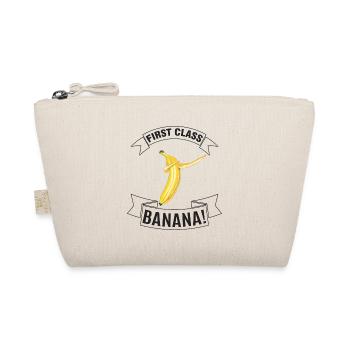 Statement: First class Banana - Color - Organic Pouch - nature - Front