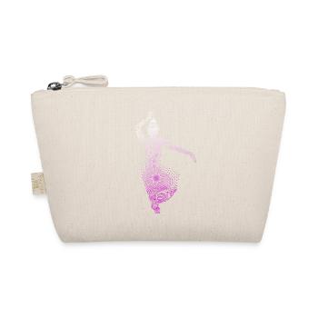 Yoga Dance Temple Mandala India Meditation shanti - Organic Pouch - nature - Front