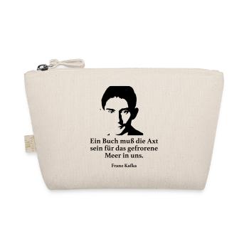 Kafka: A book must be the ax for the frozen - Organic Pouch - nature - Front