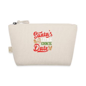 Petite date de Cookie du Père Noël - Trousse biologique - nature - Devant