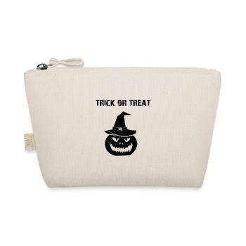 Halloween Trick ou traiter truc ou traiter la citrouille - Trousse biologique - nature - Devant