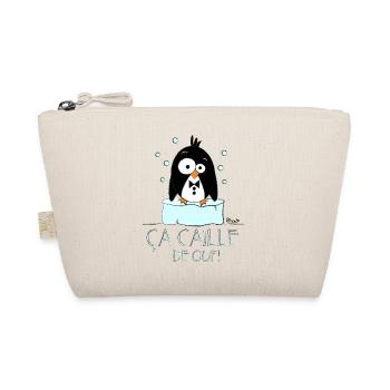 Manchot "Ça"Caille" - Trousse biologique - nature - Devant