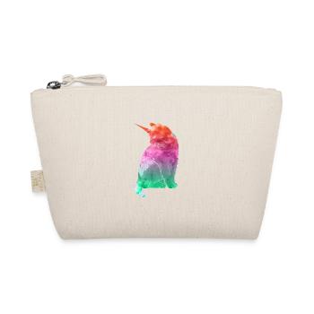 Einhorn Katze Geschenk - Bio-Täschchen - Natur - Vorne