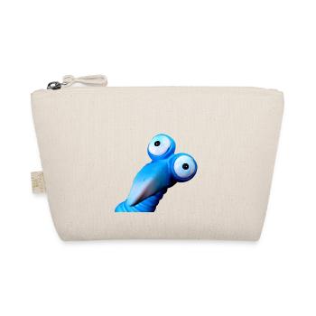 oiseau bleu drôle avec de grands yeux - Trousse biologique - nature - Devant