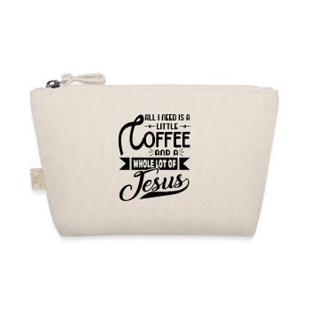 All i need is a little Coffee and a lot of Jesus - Trousse biologique - nature - Devant