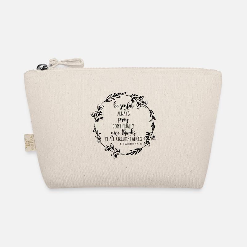 Be Joyful christliches christen Geschenk Religion Bio-Täschchen