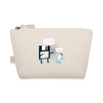 Floppy USB Flash Drive Retro - Organic Pouch - nature - Front