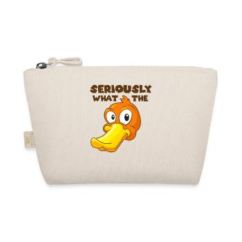 Seriously what the duck - Bio-Täschchen - Natur - Vorne