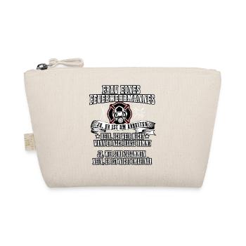 Feuerwehr Tshirt-Feuerwehrpaar - Bio-Täschchen - Natur - Vorne