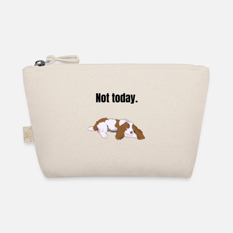 Cavalier King Charles Spaniel lazy gift - Organic Pouch - nature