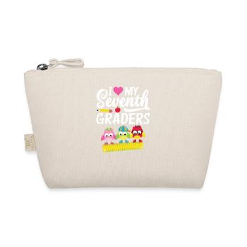 Love My Seventh Graders Teachers - Organic Pouch - nature - Front