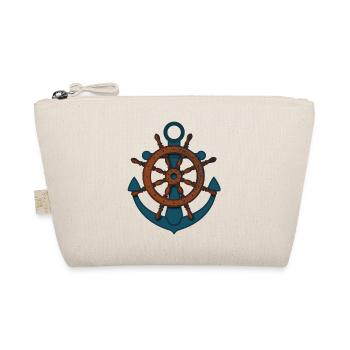 paddle boat sail boat rowing boat sailboat67 - Organic Pouch - nature - Front