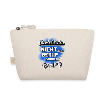Erzieherin - eine Berufung - Bio-Täschchen - Natur - Vorne