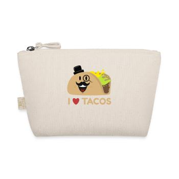 J'aime le T-shirt de Tacos - Trousse biologique - nature - Devant