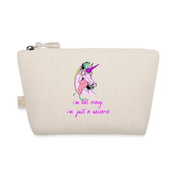 crazy unicorn crazy unicorn - Organic Pouch - nature - Front