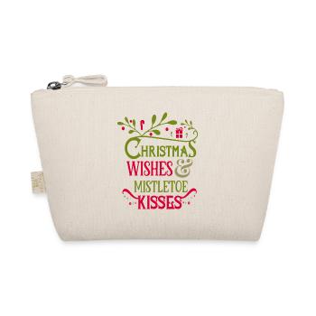 voeux de Noël et des baisers de gui - Trousse biologique - nature - Devant