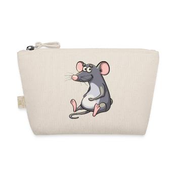 Süsse Maus - Bio-Täschchen - Natur - Vorne