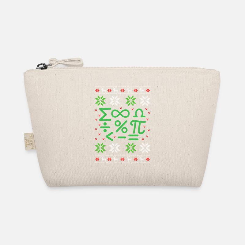 Mathematics formulas Ugly Christmas Organic Pouch