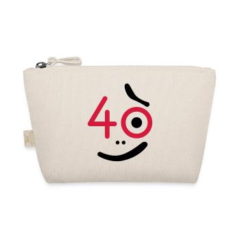 40 years - so what? - Organic Pouch - nature - Front