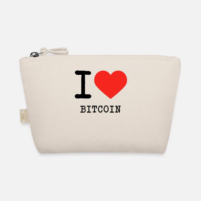 J'adore Bitcoin Trousse biologique
