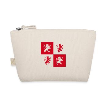 Coat of arms Potter Lion knight Gender red lions fun - Organic Pouch - nature - Front