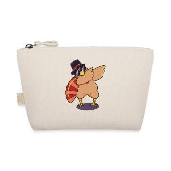 Dabbing dab turkey funny gift funny - Organic Pouch - nature - Front