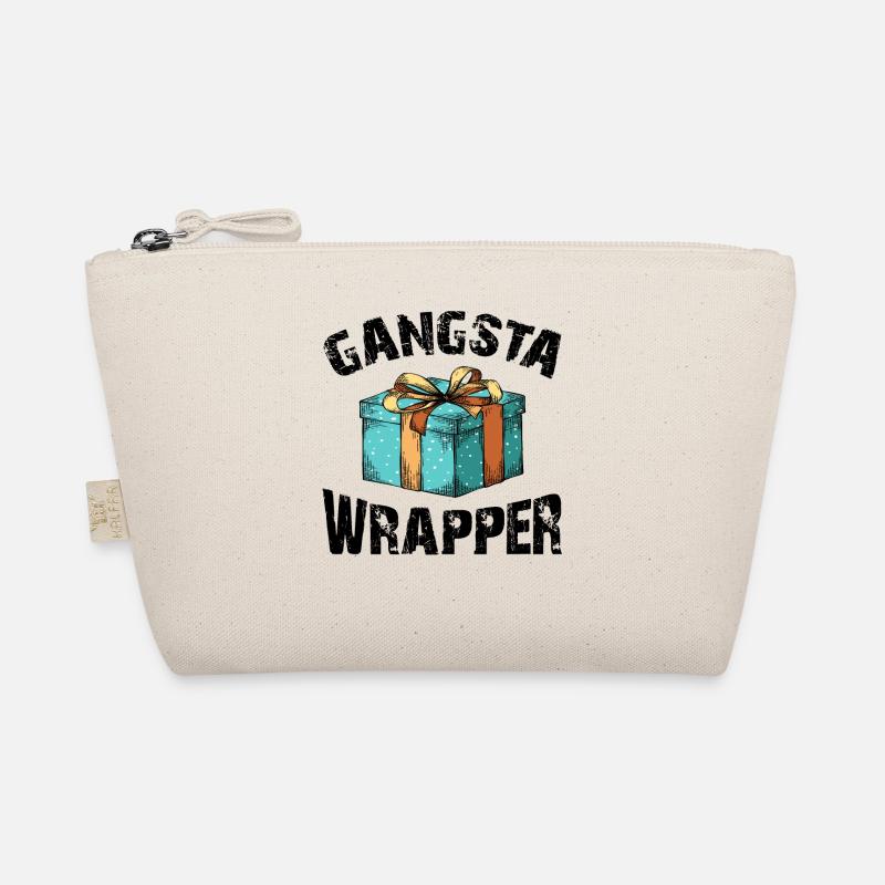 Gangsta Wrapper - Weihnachten - Einpacker Bio-Täschchen