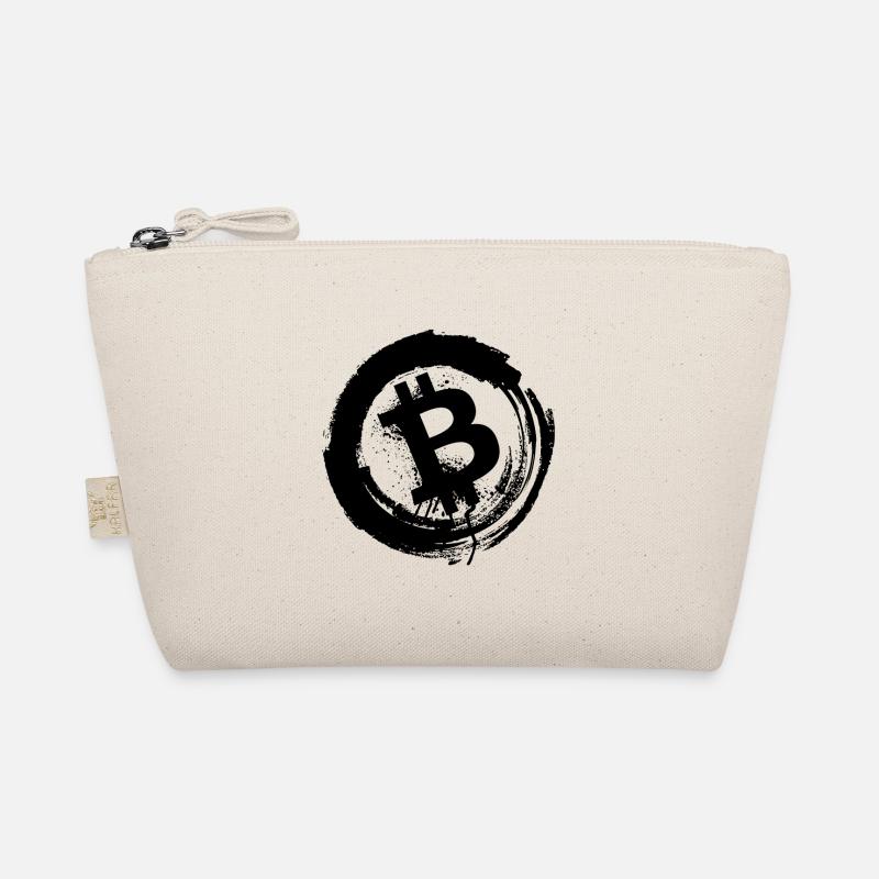 Bitcoin Design Logo Organic Pouch