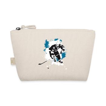 Eishockey puck Eisbären Fan hockey angriff tor - Bio-Täschchen - Natur - Vorne