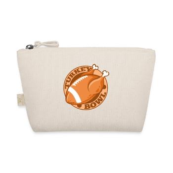 Turkey Bowl American Football Thanksgiving - Organic Pouch - nature - Front