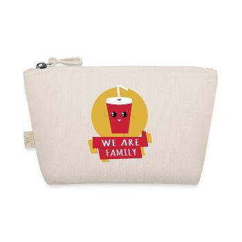 COLA - WE ARE FAMILY - Bio-Täschchen - Natur - Vorne