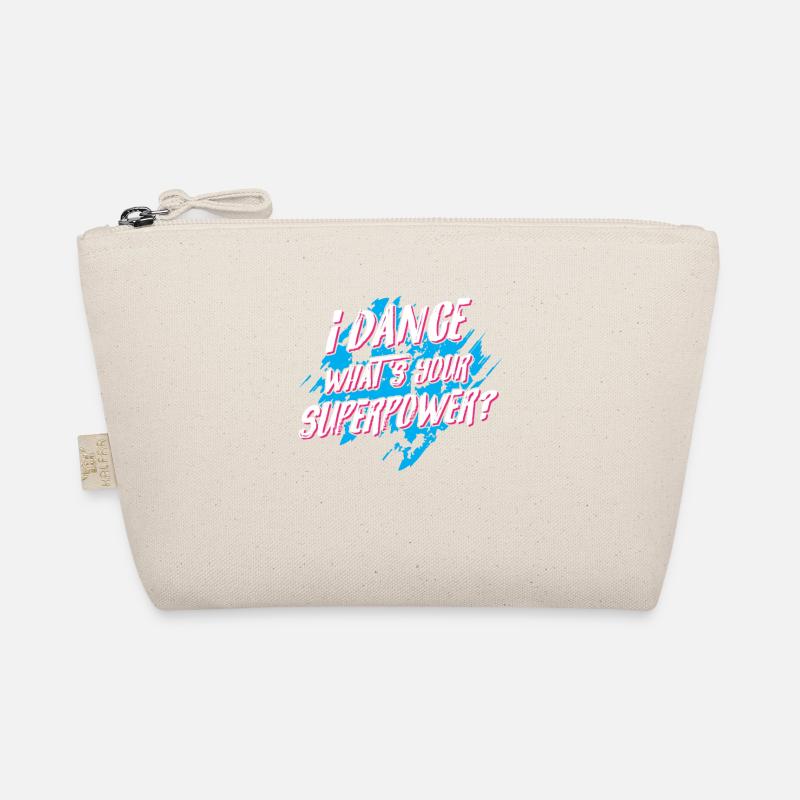 I dance what's your Superpower? - disco dancing - Bio-Täschchen - Natur