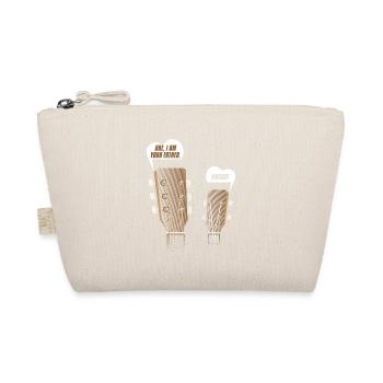 Ukulele guitar gift Uke you are my father - Organic Pouch - nature - Front