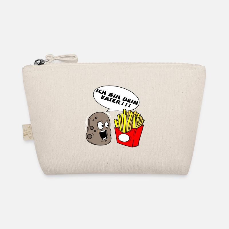 Star potato pommes frites wars father gift Organic Pouch